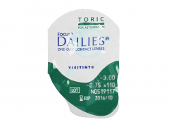 Focus Dailies Toric (90 šošoviek)