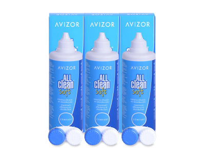 Roztok Avizor All Clean Soft 3x350 ml 