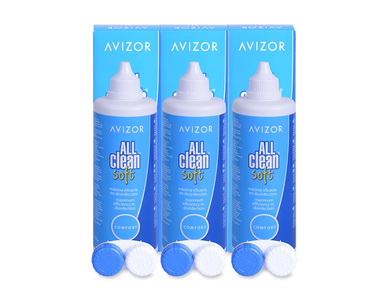 Roztok Avizor All Clean Soft 3x350 ml 