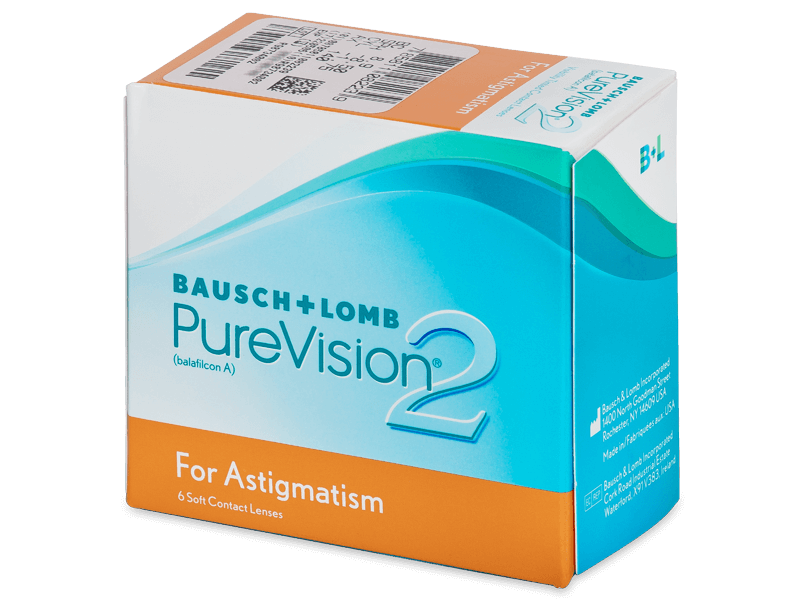 PureVision 2 for Astigmatism (6 šošoviek)