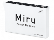 Miru 1 Month Menicon for Astigmatism (6 šošoviek)