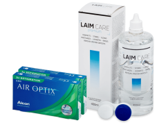 Air Optix for Astigmatism (2x 3 šošovky) + roztok Laim Care 400 ml