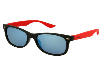 Detské slnečné okuliare Alensa Sport Black Red Mirror 