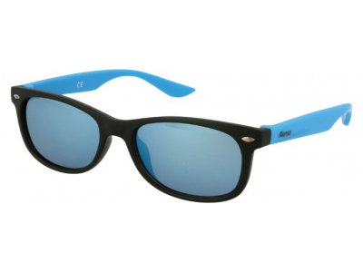 Detské slnečné okuliare Alensa Sport Black Blue Mirror 