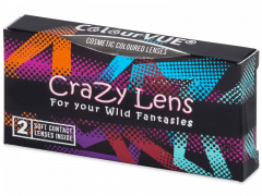 ColourVUE Crazy Lens - BlackOut - nedioptrické (2 šošovky)
