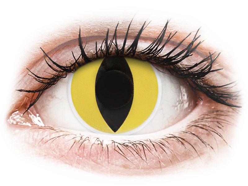 ColourVUE Crazy Lens - nedioptrické (2 šošovky) Cat Eye