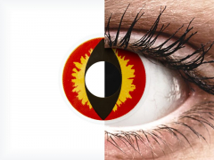 ColourVUE Crazy Lens - Dragon Eyes - nedioptrické (2 šošovky)