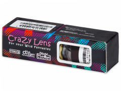 ColourVUE Crazy Lens - Solar Blue - nedioptrické (2 šošovky)