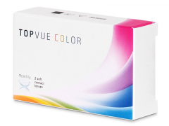 TopVue Color - Turquoise - dioptrické (2 šošovky)