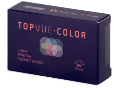 TopVue Color - True Sapphire - nedioptrické (2 šošovky)