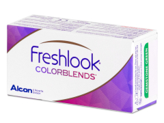 FreshLook ColorBlends Brilliant Blue - nedioptrické (2 šošovky)
