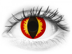 ColourVUE Crazy Lens - Dragon Eyes - jednodenné nedioptrické (2 šošovky)