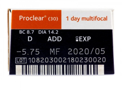 Proclear 1 Day multifocal (30 šošoviek)