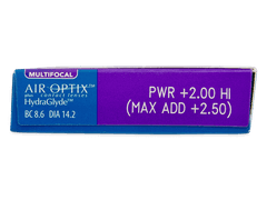 Air Optix plus HydraGlyde Multifocal (6 šošoviek)
