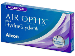 Air Optix plus HydraGlyde Multifocal (6 šošoviek)