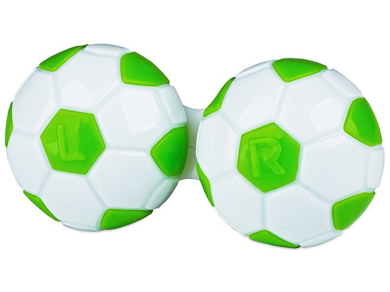 Puzdro na šošovky Futbal - zelené 