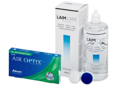 Air Optix for Astigmatism (6 šošoviek) + roztok LAIM CARE 400 ml