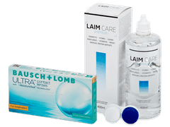 Bausch + Lomb ULTRA for Astigmatism (6 šošoviek) + roztok Laim Care 400 ml