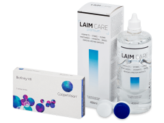 Biofinity XR (3 šošovky) + roztok Laim-Care 400 ml