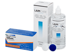 SofLens Toric (3 šošovky) + roztok Laim-Care 400 ml