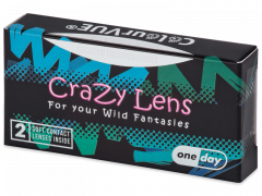ColourVUE Crazy Lens - Mad Hatter - jednodenné nedioptrické (2 šošovky)