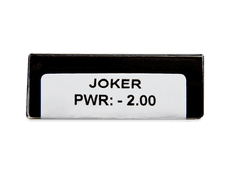 CRAZY LENS - Joker - dioptrické jednodenné (2 šošovky)