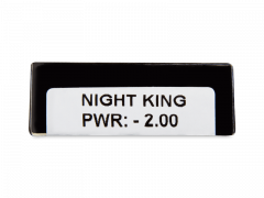 CRAZY LENS - Night King - dioptrické jednodenné (2 šošovky)