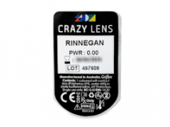CRAZY LENS - Rinnegan - nedioptrické jednodenné (2 šošovky)