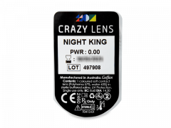 CRAZY LENS - Night King - nedioptrické jednodenné (2 šošovky)