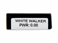 CRAZY LENS - White Walker - nedioptrické jednodenné (2 šošovky)