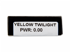 CRAZY LENS - Yellow Twilight - nedioptrické jednodenné (2 šošovky)