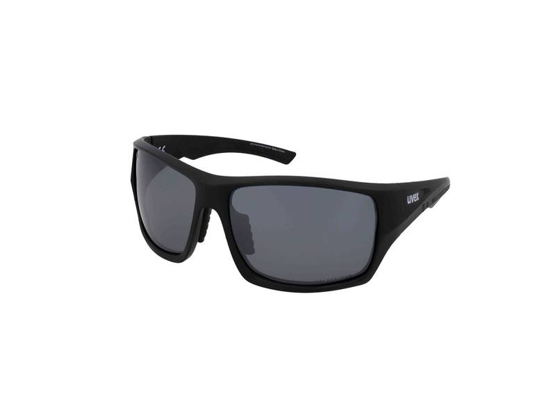 Obrázok UVEX Sportstyle 222 Polarized Black Mat-Polavison Litemirror Silver S3