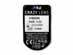 CRAZY LENS -  Vision - nedioptrické jednodenné (2 šošovky)