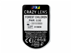 CRAZY LENS - Forest Children - nedioptrické jednodenné (2 šošovky)