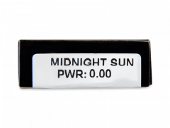 CRAZY LENS - Midnight Sun - nedioptrické jednodenné (2 šošovky)