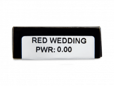 CRAZY LENS - Red Wedding - nedioptrické jednodenné (2 šošovky)