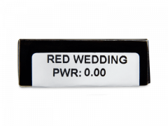 CRAZY LENS - Red Wedding - nedioptrické jednodenné (2 šošovky)