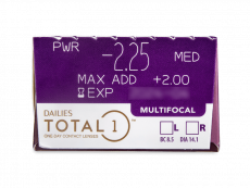 Dailies TOTAL1 Multifocal (30 šošoviek)