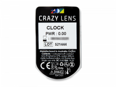 CRAZY LENS - Clock - nedioptrické jednodenné (2 šošovky)