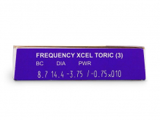 FREQUENCY XCEL TORIC (3 šošovky)