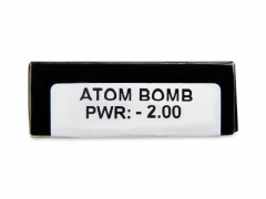CRAZY LENS - Atom Bomb - dioptrické jednodenné (2 šošovky)