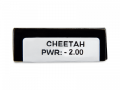 CRAZY LENS - Cheetah - dioptrické jednodenné (2 šošovky)