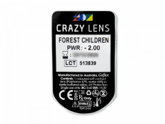CRAZY LENS - Forest Children - dioptrické jednodenné (2 šošovky)