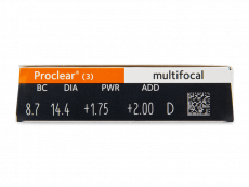 Proclear Multifocal (3 šošovky)