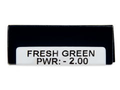 TopVue Daily Color - Fresh Green - dioptrické denné (2 šošovky)