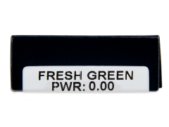 TopVue Daily Color - Fresh Green - nedioptrické denné (2 šošovky)
