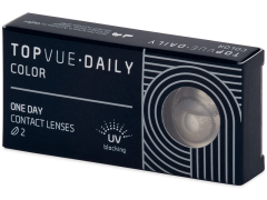 TopVue Daily Color - Grey - nedioptrické denné (2 šošovky)