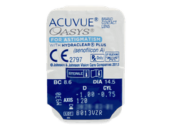 Acuvue Oasys for Astigmatism (6 šošoviek)