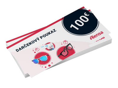 Darčekový poukaz na šošovky a okuliare v hodnote 100 € 