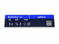 Biofinity (6 šošoviek)